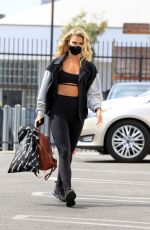 DANIELLA KARAGACH Arrives at DWTS Rehersal in Los Angeles 10/09/2020