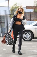 DANIELLA KARAGACH Arrives at DWTS Rehersal in Los Angeles 10/09/2020