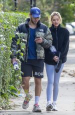 DELILAH HAMLIN and Eyal Booker Leaves a Gym in London 10/15/2020