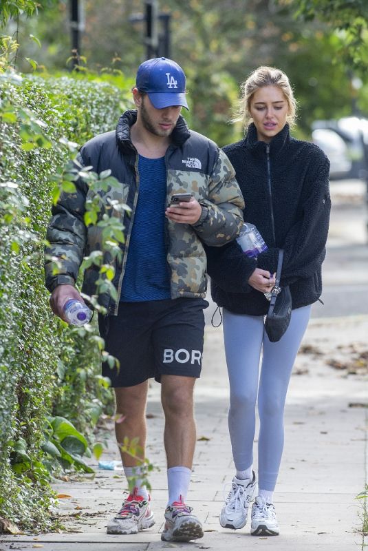 DELILAH HAMLIN and Eyal Booker Leaves a Gym in London 10/15/2020