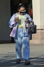 DEMI LOVATO Out and About in Los Angeles 10/13/2020