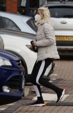 DENISE VAN OUTEN and Matt Evers Out in Essex 10/16/2020