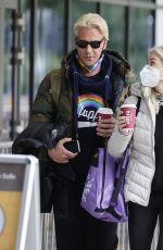 DENISE VAN OUTEN and Matt Evers Out in Essex 10/16/2020