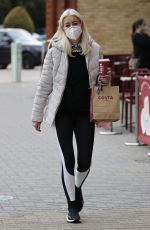 DENISE VAN OUTEN and Matt Evers Out in Essex 10/16/2020