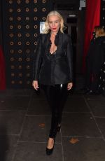 DENISE VAN OUTEN Arrives at Proud Embankment in London 10/10/2020