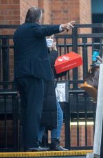 DENISE VAN OUTEN at Dancing On Ice Training Session in London 10/14/2020