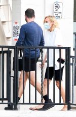 DIANE KRUGER Arrives at Swim with Sharks Set in Los Angeles 10/15/2020