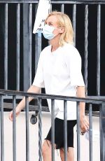 DIANE KRUGER Arrives at Swim with Sharks Set in Los Angeles 10/15/2020