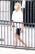 DIANE KRUGER Arrives at Swim with Sharks Set in Los Angeles 10/15/2020
