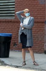 DIANE KRUGER on the Set of Swimming with Sharks in Los Angeles 10/08/2020