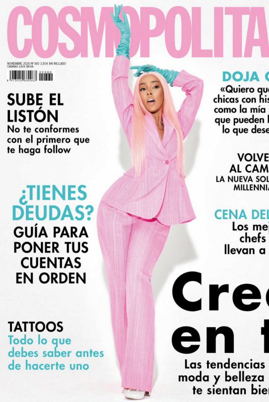 DOJA CAT in Cosmopolitan Magazine, Spain November 2020