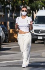 DOROTHY WANG Out for Coffee in Beverly Hills 10/28/2020