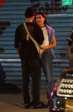 DUA LIPA and Anwar Hadid  Out Kissing in New York 09/30/2020