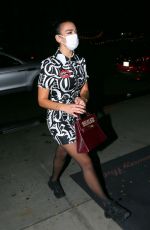 DUA LIPA Arrives at Bowery Hotel in New York 10/01/2020