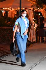 DUA LIPA Arrives at Her Apartment in New York 10/01/2020