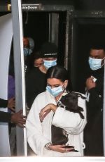 DUA LIPA Leaves the Set of Her New Music Video in New York 09/30/2020
