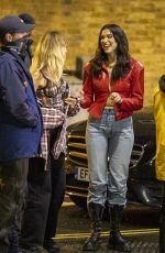 DUA LIPA on the Set of Her Latest Music Video in London 10/14/2020