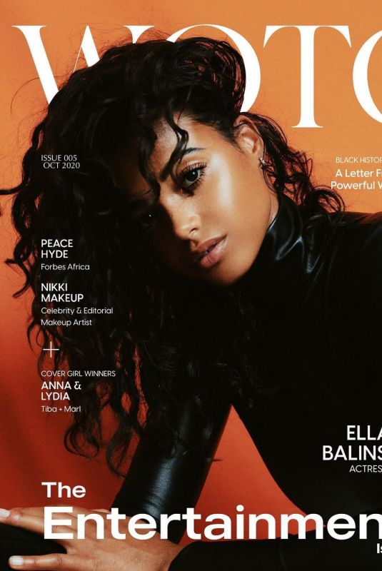 ELLA BALINSKA on the Cover of Wotc Magazine, Entertainment Issue 2020