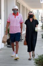 ELLEN POMPEO and Chris Ivery at E Baldi in Beverly Hills 10/07/2020