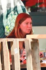 ELLEN POMPEO Out for Lunch in Los Angeles 10/17/2020