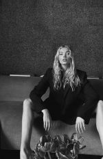 ELSA HOSK - Black and White Photoshoot, August 2020