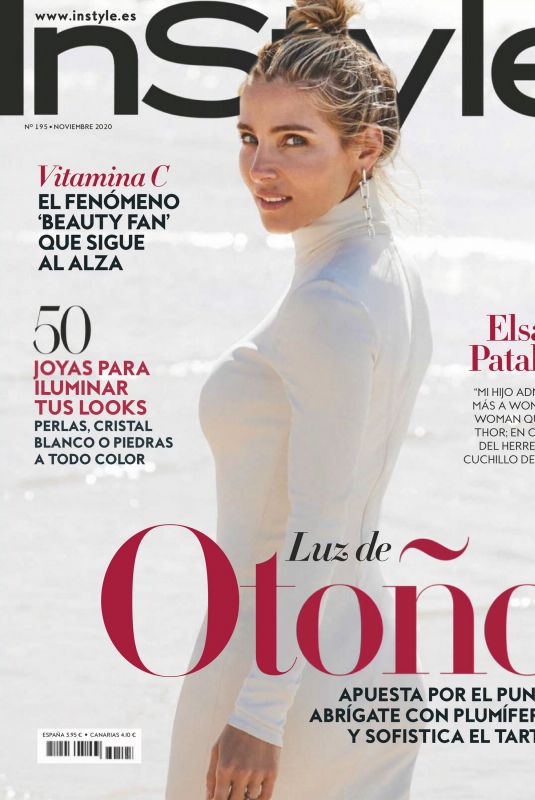 ELSA PATAKY in Instyle Magazine, Spain November 2020