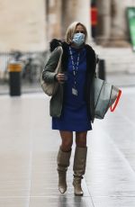 EMILY MAITLIS Leaves BBC Studios in London 09/30/2020