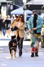 EMILY RATAJKOWSKI and Sebastian Bear McClard Out with Their Dog in New York 10/03/2020