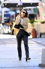 EMILY RATAJKOWSKI and Sebastian Bear McClard Out with Their Dog in New York 10/03/2020