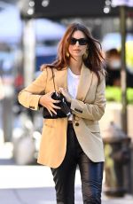 EMILY RATAJKOWSKI and Sebastian Bear McClard Out with Their Dog in New York 10/03/2020
