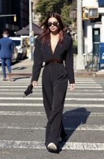EMILY RATAJKOWSKI in Nasty Gal Out in New York 10/07/2020