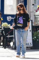EMILY RATAJKOWSKI Out with Colombo in New York 10/15/2020