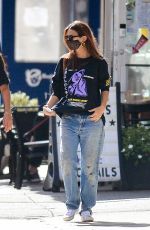 EMILY RATAJKOWSKI Out with Colombo in New York 10/15/2020