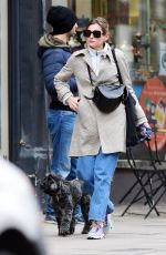 EMMA CORRIN Out with Her Dog in London 10/18/2020