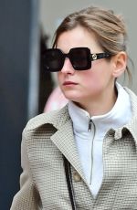 EMMA CORRIN Out with Her Dog in London 10/18/2020