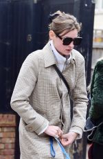 EMMA CORRIN Out with Her Dog in London 10/18/2020