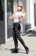 EMMA SLATER Arrives at Dance Studio in Los Angeles 09/30/2020