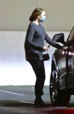 EMMA STONE Arrives at Appintment in Los Angeles 10/22/2020