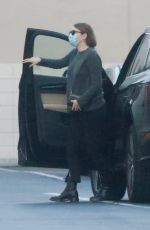 EMMA STONE Arrives at Appintment in Los Angeles 10/22/2020