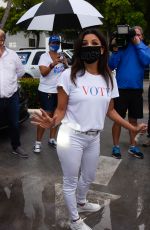 EVA LONGORIA at Ana Navarro Rally For the Latino Vote in Miami 09/30/2020
