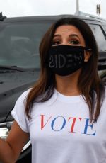 EVA LONGORIA at Ana Navarro Rally For the Latino Vote in Miami 09/30/2020
