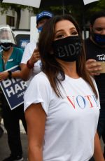 EVA LONGORIA at Ana Navarro Rally For the Latino Vote in Miami 09/30/2020