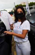 EVA LONGORIA at Ana Navarro Rally For the Latino Vote in Miami 09/30/2020
