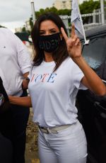 EVA LONGORIA at Ana Navarro Rally For the Latino Vote in Miami 09/30/2020
