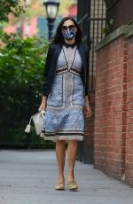 FAMKE JANSSEN Out and About in New York 10/10/2020