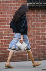 FAMKE JANSSEN Out and About in New York 10/10/2020