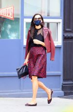 FAMKE JANSSEN Out in New York 10/21/2020