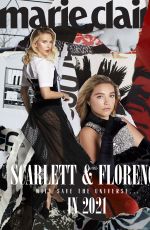 FLORENCE PUGH in Marie Claire Magazine, Winter Issue 2020