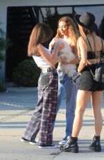 FRANCESCA FARAGO Out for Lunch with Friends in Los Angeles 10/19/2020