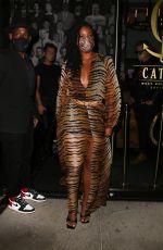 GABRIELLE UNION Out for Dinner in West Hollywood 10/17/2020